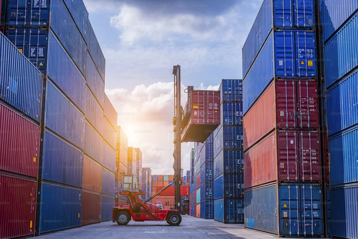 Maritime logistics and container movement